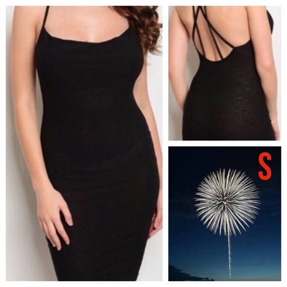 📍BOGO📍DRESS SCOOP-NECK BODY-CON CHOCKER - Picture 4 of 6